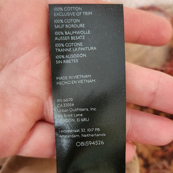 Pilcro Mini Wrap Floral Patchwork Bohemian Shabby Paisley Plaid Skirt 6 - Picture 7 of 7